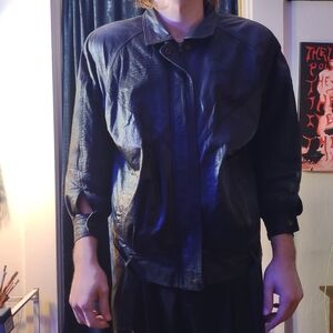 Leather jacket